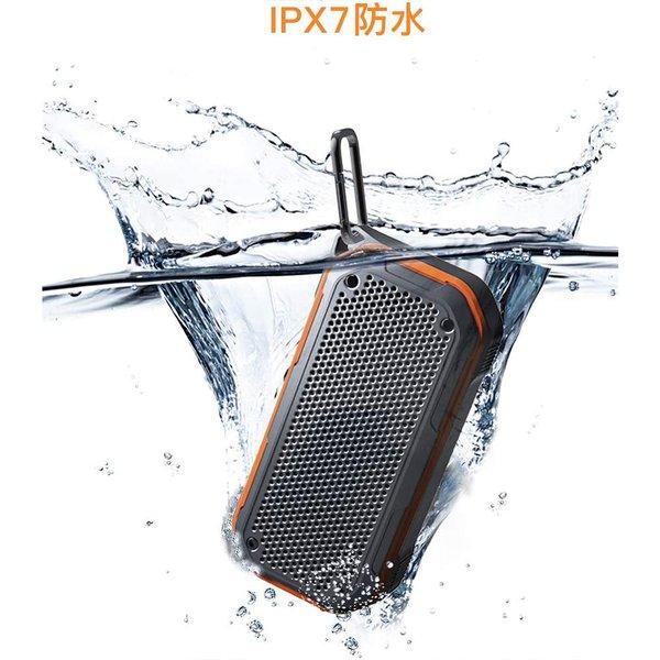 即納 無線 ワイヤレス スピーカー Bluetooth オレンジ MicroSDカード
