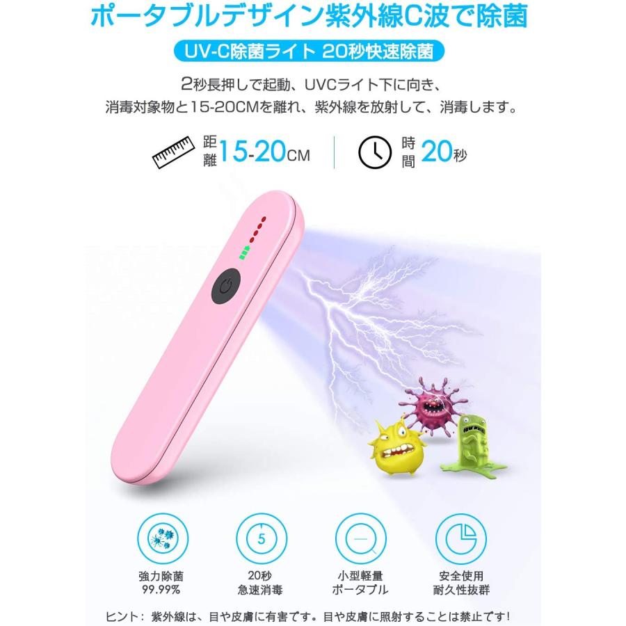 即納 UV除菌ライト 除菌 除菌ランプ 消毒 殺菌 滅菌 消臭 ウイルス