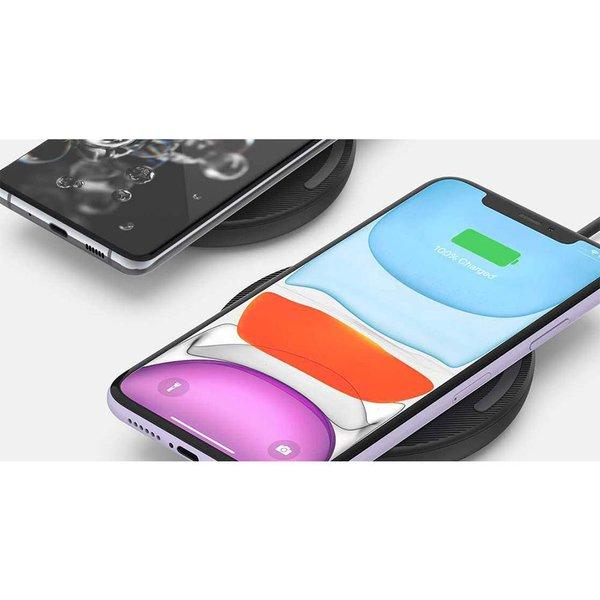 Apple - belkinベルキン　ワイヤレスチャージャー開封済未使用 Belkin（ベルキン） 即納 iPhone/Android Qi ワイヤレス充電器