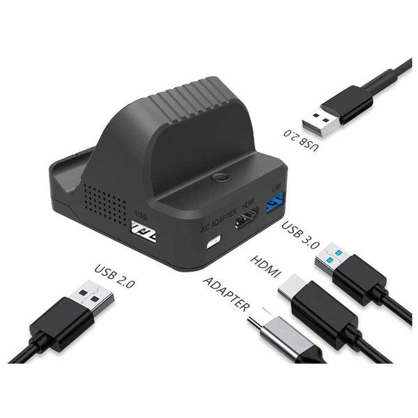 即納 任天堂 Nintendo Switch ドック 冷却ファン付き 充電スタンド