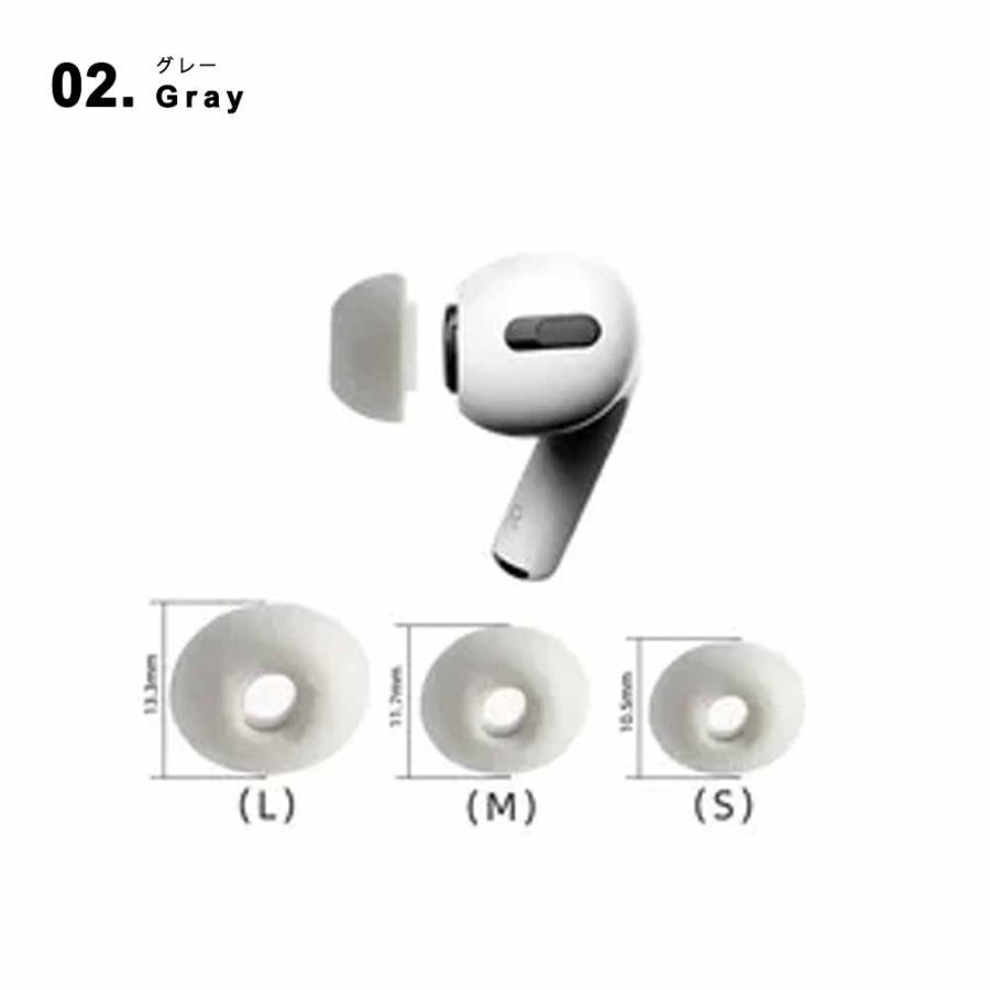 即納 イヤーピース 低反発 ウレタン製 AirPods Pro 1 (第1世代) / 2