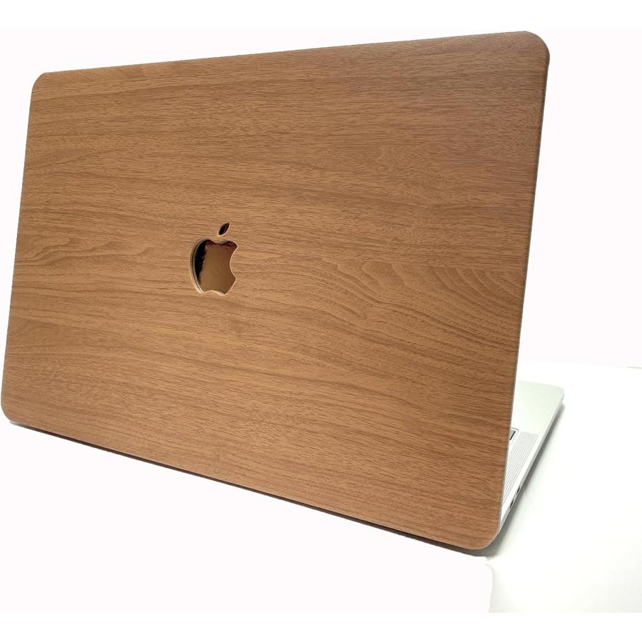 マックブック ケース 木製 ウッド ハードケース PC おしゃれ MacBook