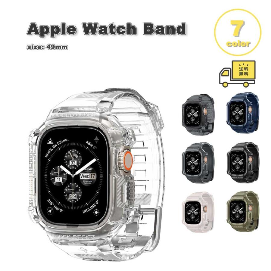 スマホアクセサリー Apple Watch Ultra 1 Spigen シュピゲン アップルウォッチ ウルトラ ラギッドアーマープロ