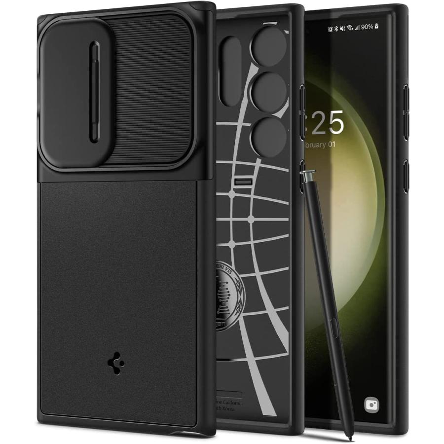 即納 ギャラクシー Galaxy シュピゲン Spigen オプティックアーマー