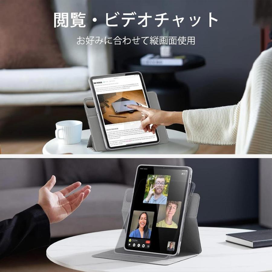 PLAN C プランシー iPadケース ホルダー 即納 iPad ケース 手帳型 フリップ マグネット式 Pencilホルダー Air13