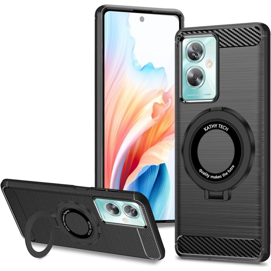 送料無料‼️OPPO A79 5G スマホ本体&フリップケース付き OPPO（オッポ） 即納 OPPO A79 5G スマホケース カーボンデザイン