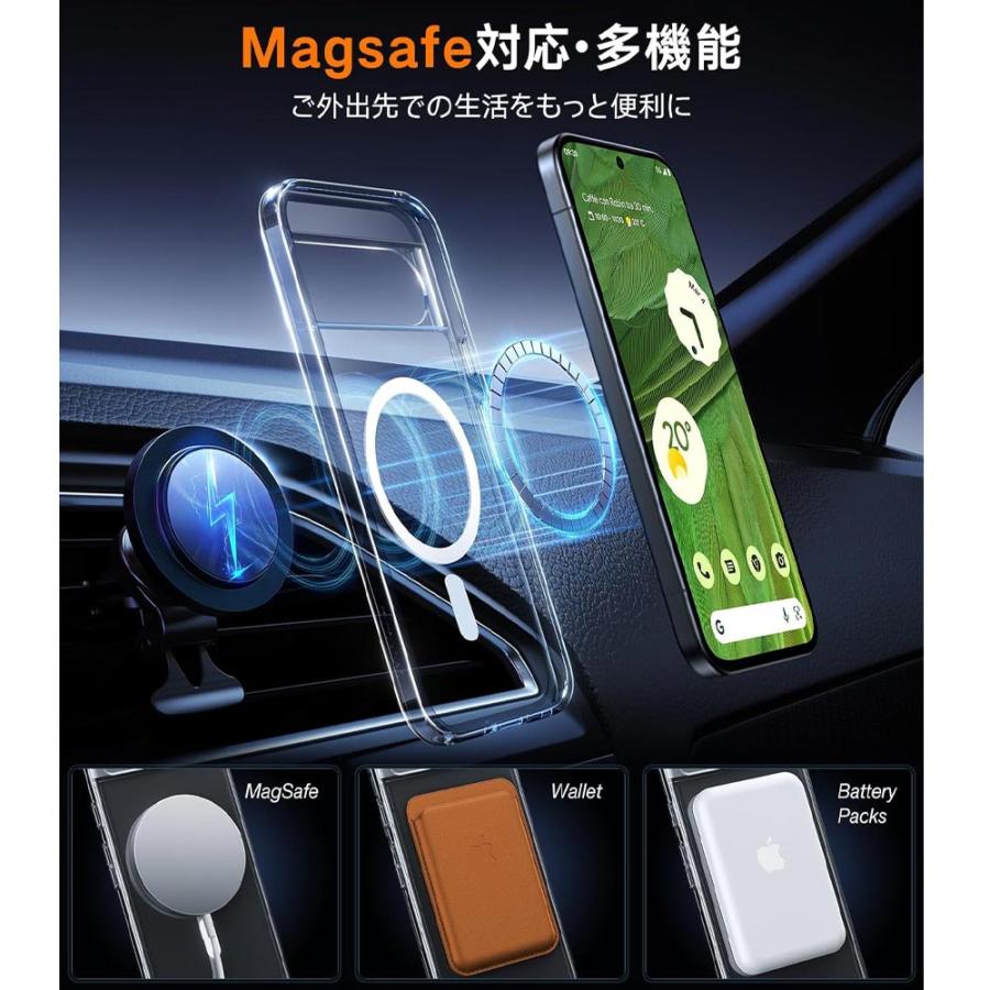 即納 グーグル ピクセル ケース TORRAS TPU Magsafe マグセーフ 対応