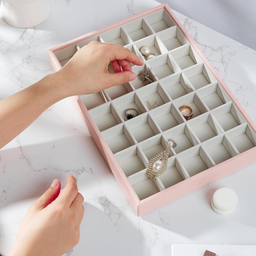 ジュエリーボックス アクセサリーケース ネックレスケース 蓋つき
