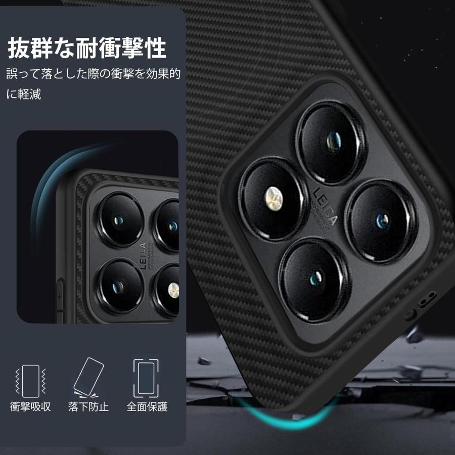 即納 Xiaomi 14T/14T Pro 背面ケース PC素材 軽量 薄型 MagSafe対応