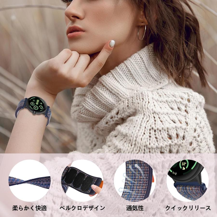 グーグル　Google サイクルジャージ　Lサイズ　着用1回美品 グーグル ピクセル ウォッチ ベルクロデザイン サイズ調節可能