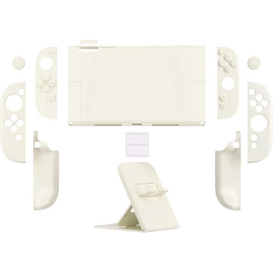 即納 Nintendo Switch 2 カバー PC ハード 折りたたみ式 スタンド 全9色 衝撃吸収 保護カバー 滑り止め 専用保護カバー 任天堂 ニンテンドー スウィッチ あつ森の画像