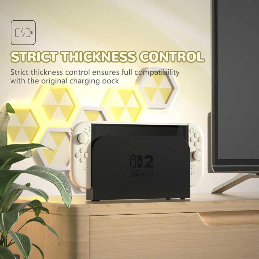 即納 Nintendo Switch 2 カバー PC ハード 折りたたみ式 スタンド 全9色 衝撃吸収 保護カバー 滑り止め 専用保護カバー 任天堂 ニンテンドー スウィッチ あつ森の画像