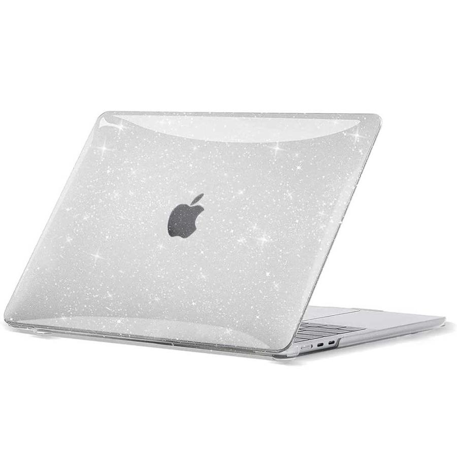 即納 MacBook Air 13.6 インチ カバー 全8色 PC キラキラ グリッター
