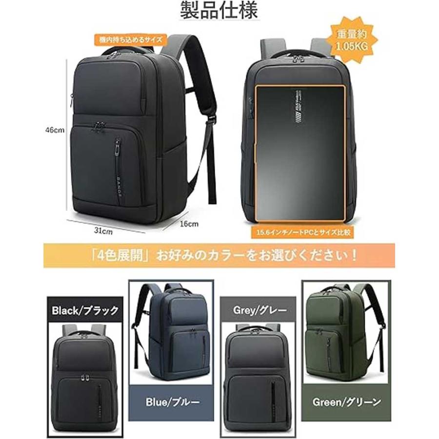 即納 リュック バックパック パソコンバッグ 15.6インチ 23L PC収納