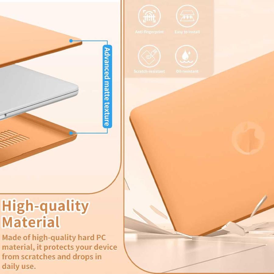 即納 マックブック エアー 15インチ カバー PC ハード 全5色 MacBook