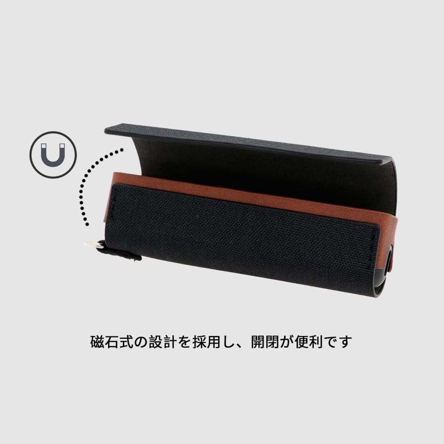 即納 プルーム オーラ Ploom AURA ケース PUレザー マグネット 軽量