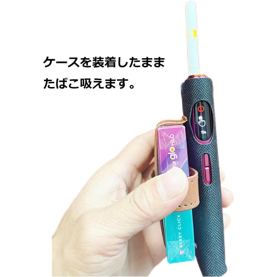 即納 グロー ヒーロー glo Hilo ケース カラビナ付き まとめて収納 耐