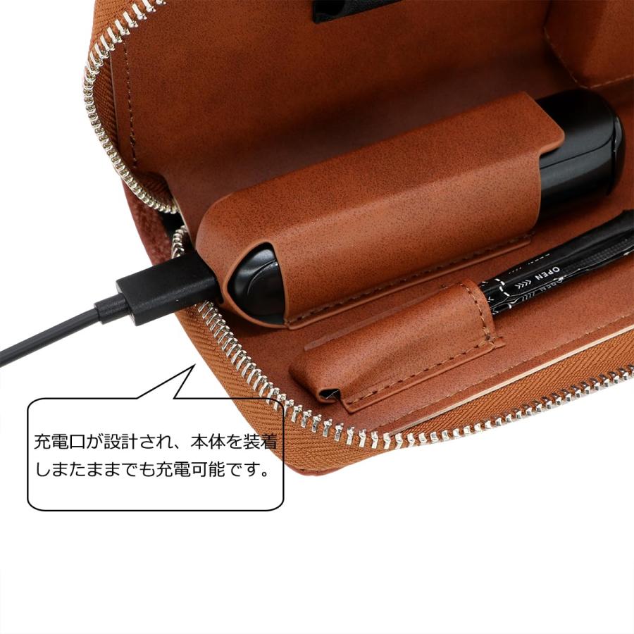 即納 プルーム オーラ Ploom AURA ケース カーボン デザイン