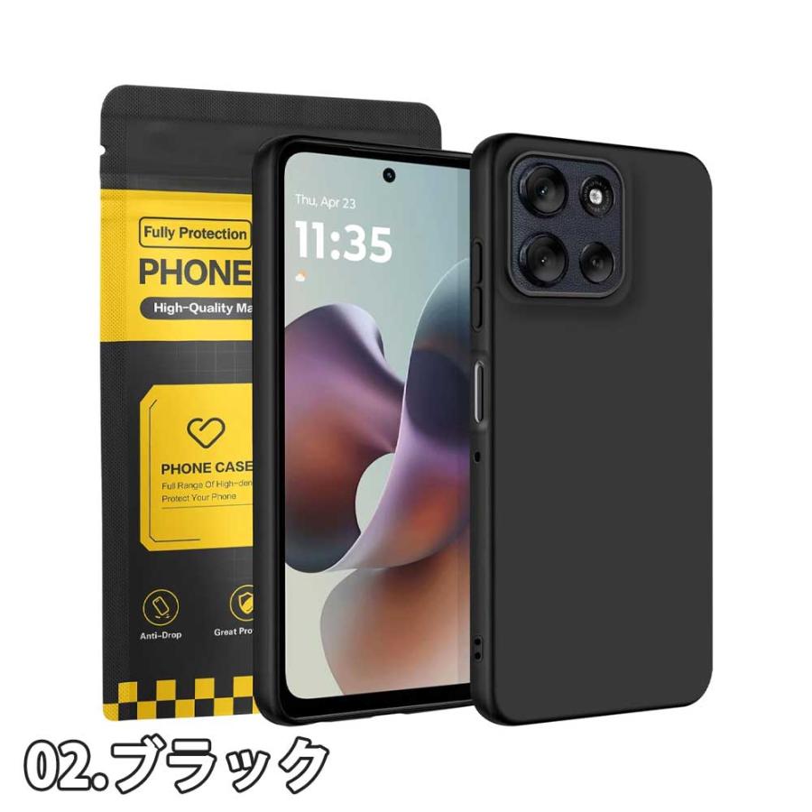 即納 motorola Moto G66J / G66Y G65 モトローラ TPU クリア 透明 軽量