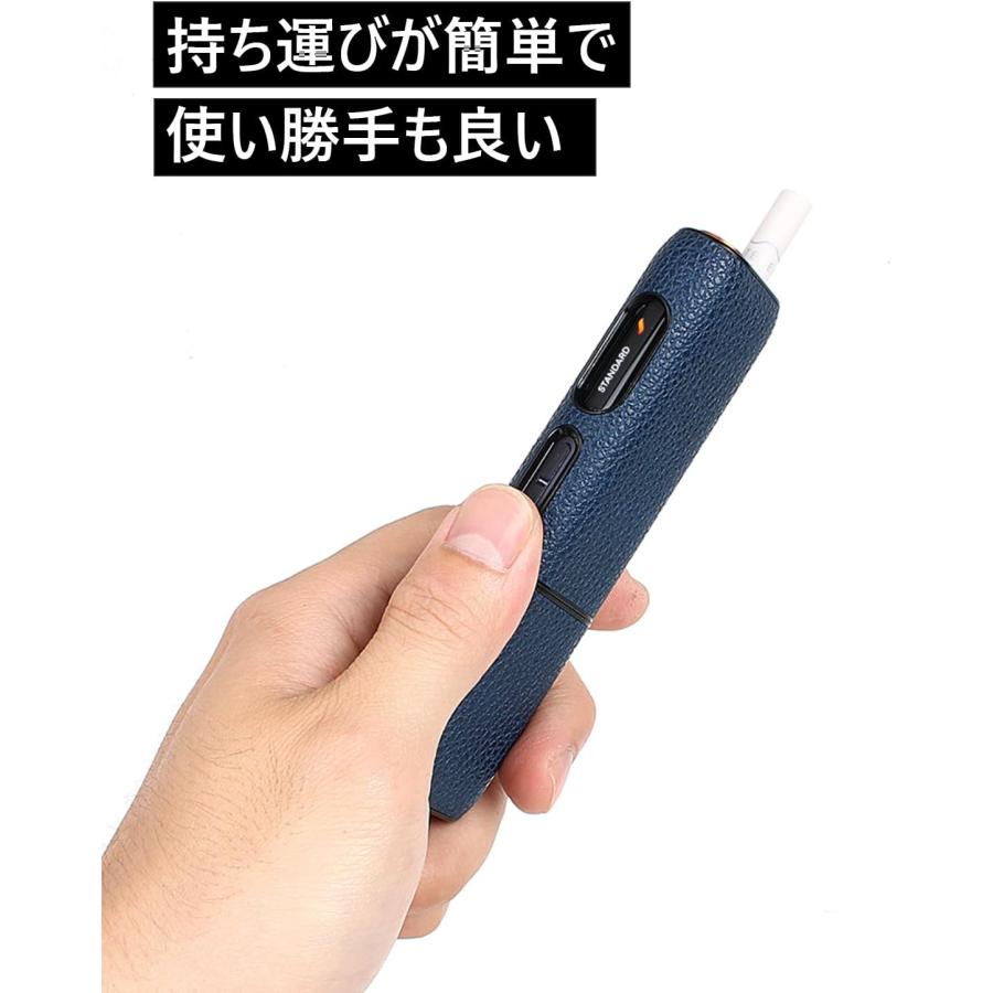 即納 グロー ヒーロー glo Hilo ケース PUレザー製 360°全面保護 耐