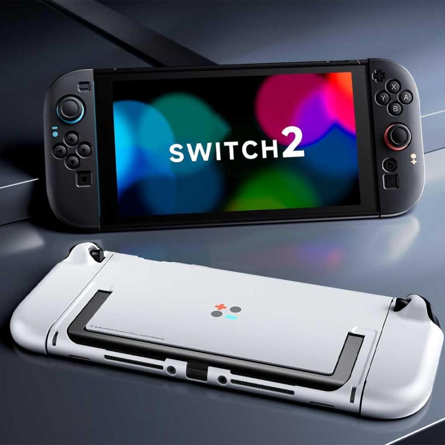 即納 Nintendo Switch 2 カバー PC 薄型 ドックカバー スタンド 全4色