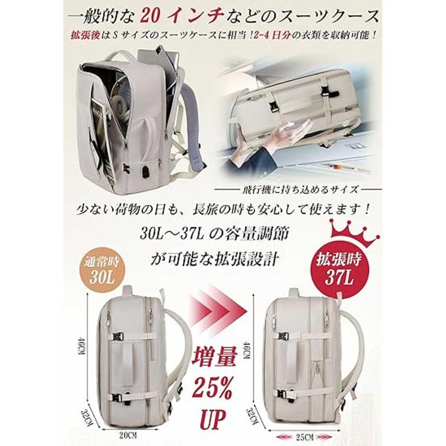 即納 リュック バックパック パソコンバッグ 大容量 4WAY 乾湿分離 
