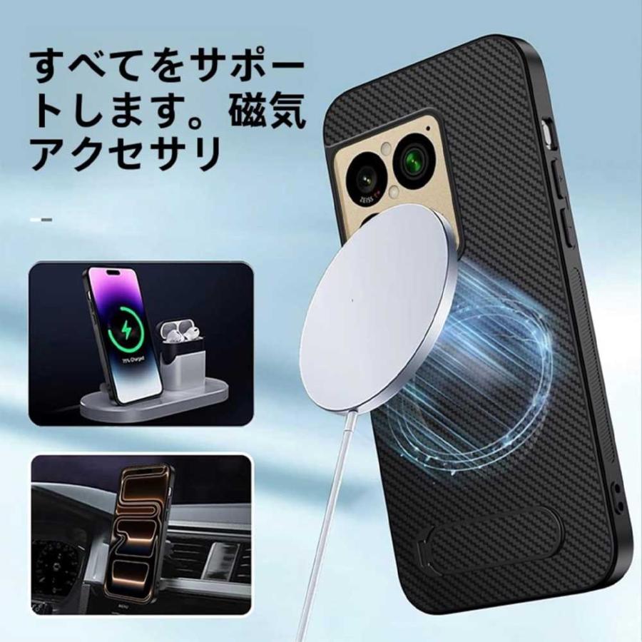 ソニー エクスペリア ケース アラミド繊維 キックスタンド 薄型 レンズ