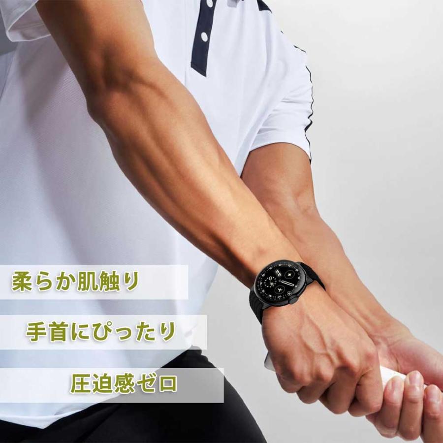 即納 グーグル ピクセル ウォッチ ステンレス ビジネス風 バンド 全7色