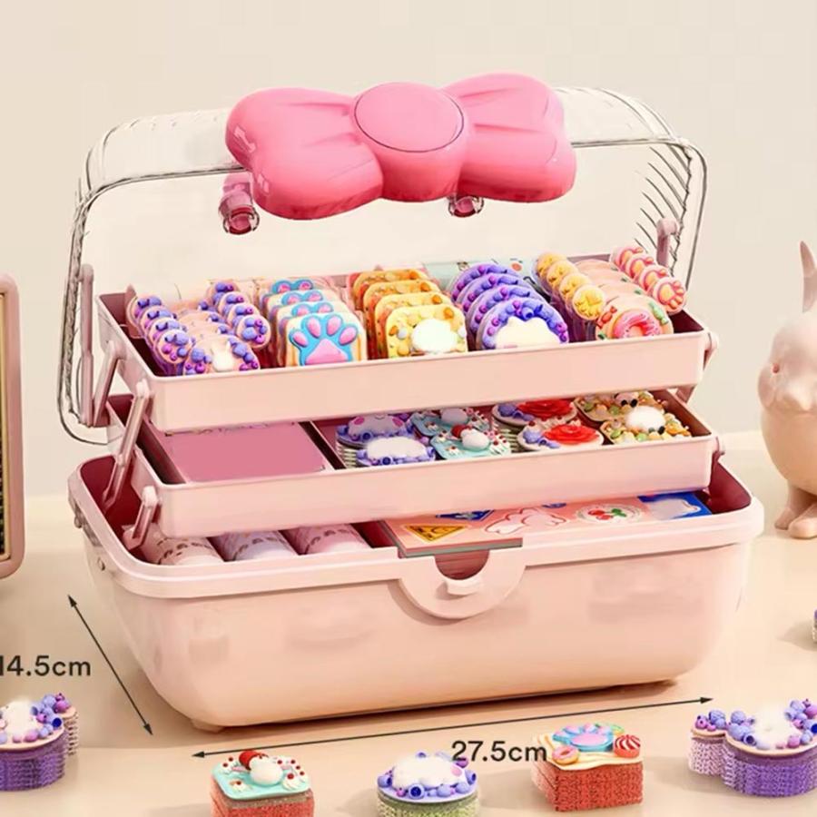ジュエリーボックス アクセサリーケース ネックレスケース PC リボン