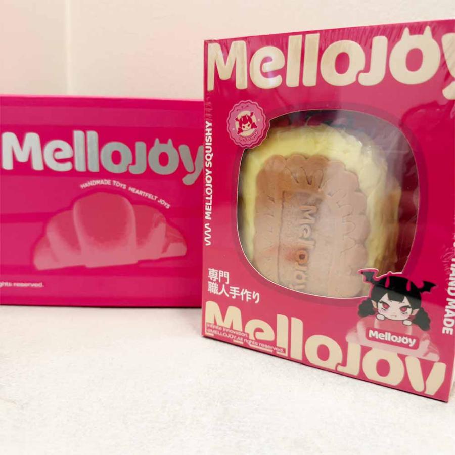 即納 メロジョイ Mellojoy スクイーズ キャラメルクリームクッキー 1個