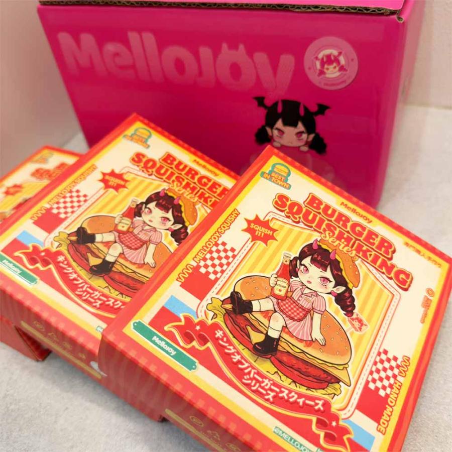 即納 メロジョイ Mellojoy キングオブバーガー スクイーズ ブラインド
