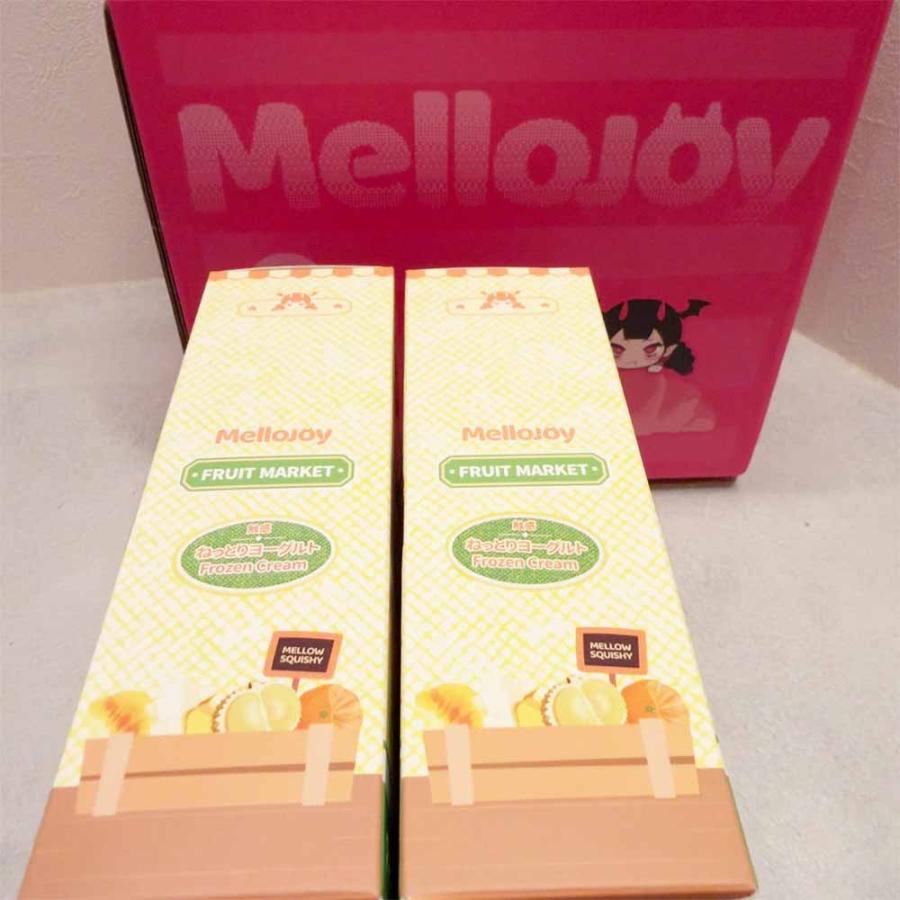 Mellojoy フルーツマーケット スクイーズ ねっとりヨーグルト 即納 メロジョイ Mellojoy スクイーズ フルーツマーケット ねっとり