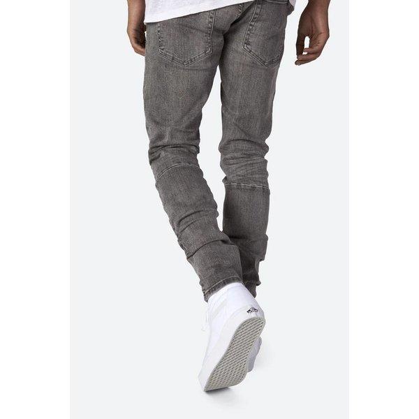 mnml（ミニマル） デニムパンツ M56 SLIM Denim｜グレー 裾ジップ