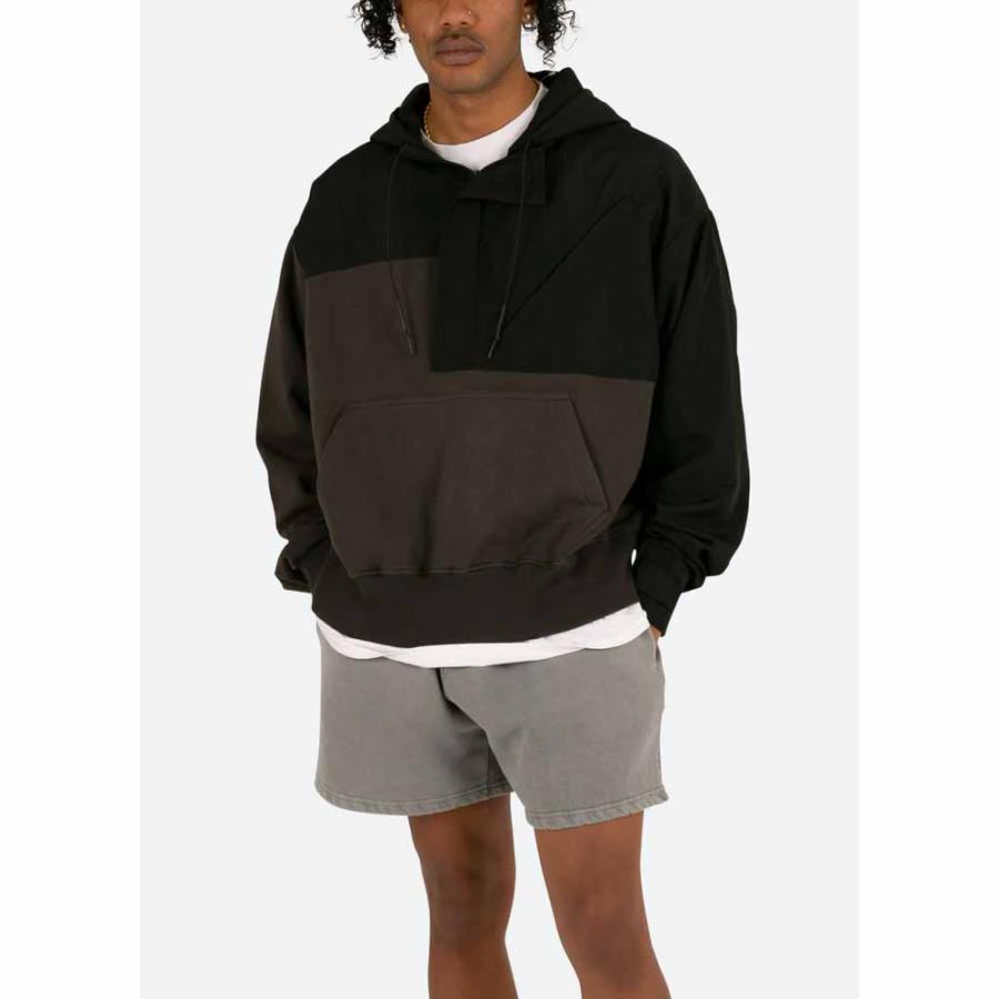 mnml（ミニマル） 即納 フーディー パーカー HOODED NYLON PULLOVER