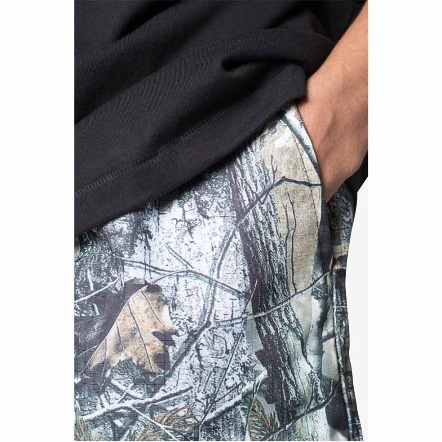 mnml（ミニマル） 即納 SUMMER SHORTS branch camo カモフラージュ