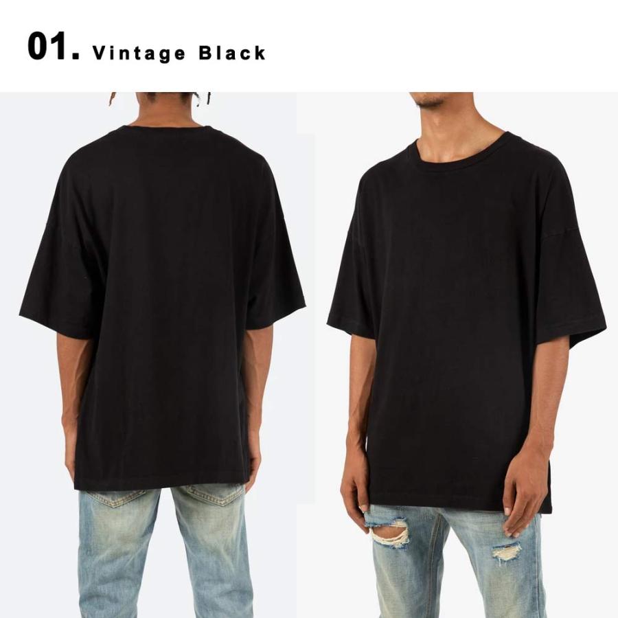mnml ミニマル ビンテージシャツ mnml（ミニマル） 即納 ヴィンテージ ウォッシュ ドロップ Tシャツ