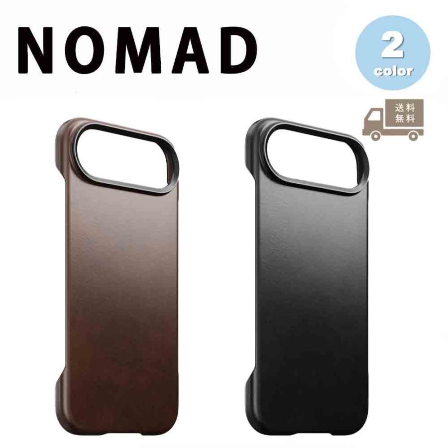 NOMAD ノマドLeather Case iPhone Air ブラック NOMAD / Magnetic Leather Back iPhone Air Horween Leather