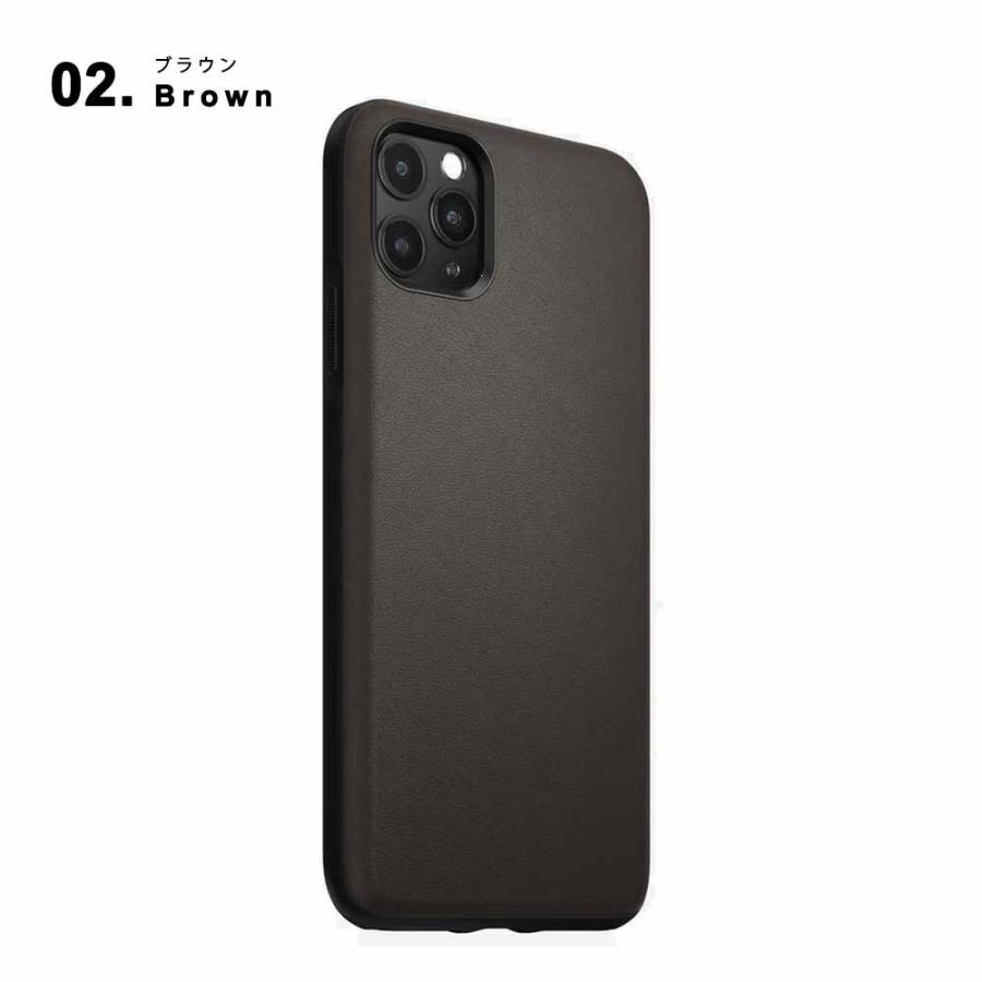 即納 NOMAD ノマド レザー 本革 背面ケース Rugged Case iPhone11Pro