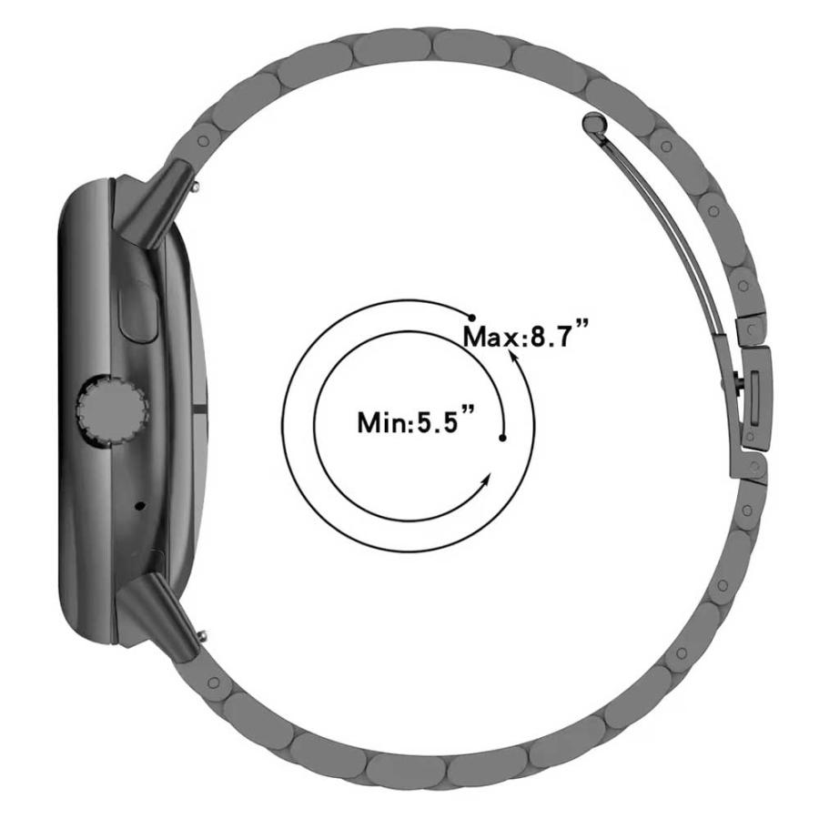 グーグル ピクセル ウォッチ ステンレス メタル バンド 全5色 Google