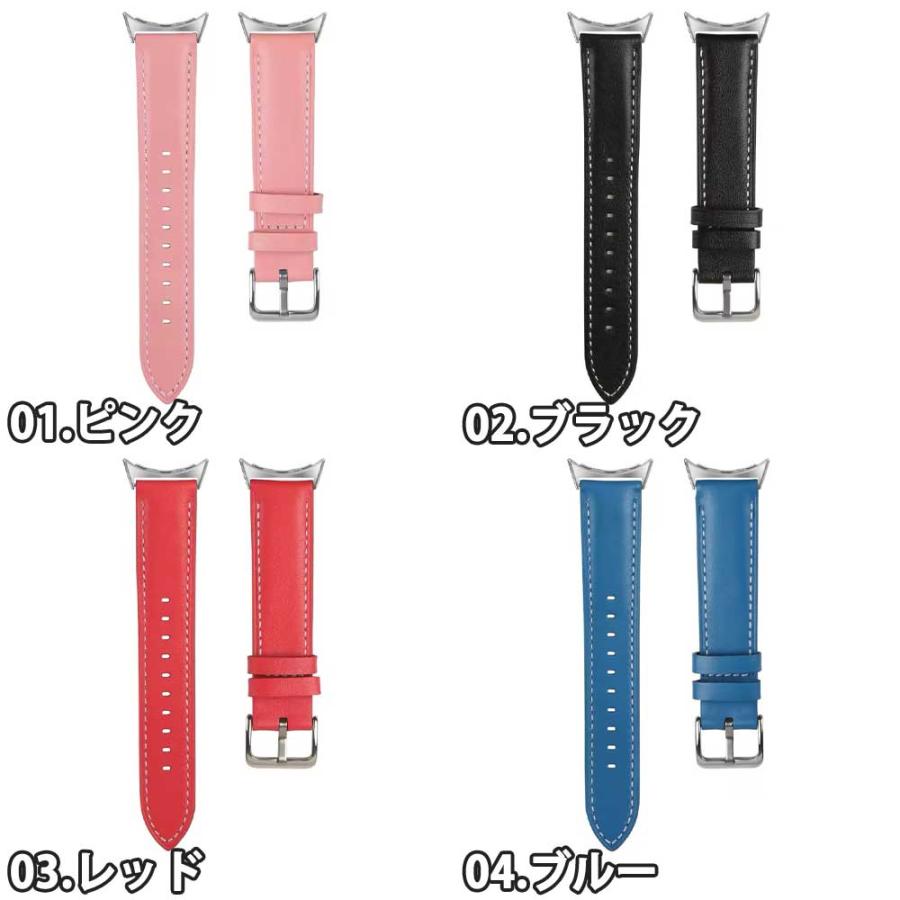 グーグル ピクセル ウォッチ スリム PUレザー バンド 全6色 Google 