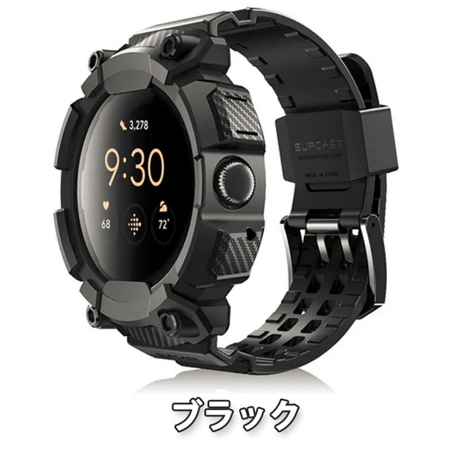 即納 グーグル ピクセル ウォッチ バンド 一体型 全面保護 即納 グーグル ピクセル ウォッチ バンド 一体型 全面保護