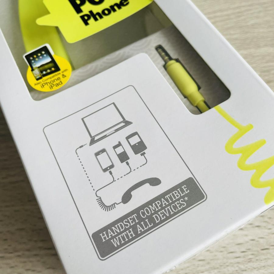 即納 Native Union ネイティブユニオン POP PHONE 受話器型