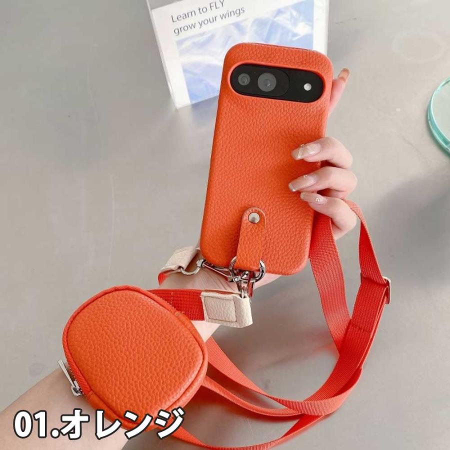 グーグル ピクセル PC ストラップ ポーチ ケース 全9色 Google Pixel