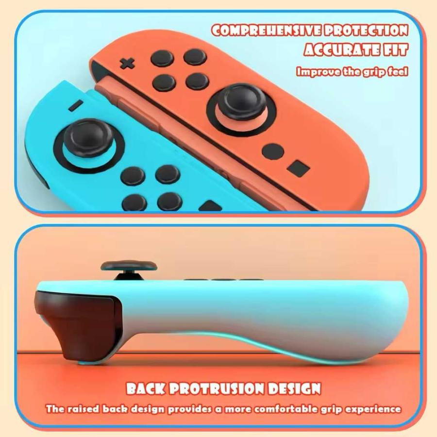 Nintendo Switch 2 カバー シリコン ハンドグリップ シェル 全8色 衝撃
