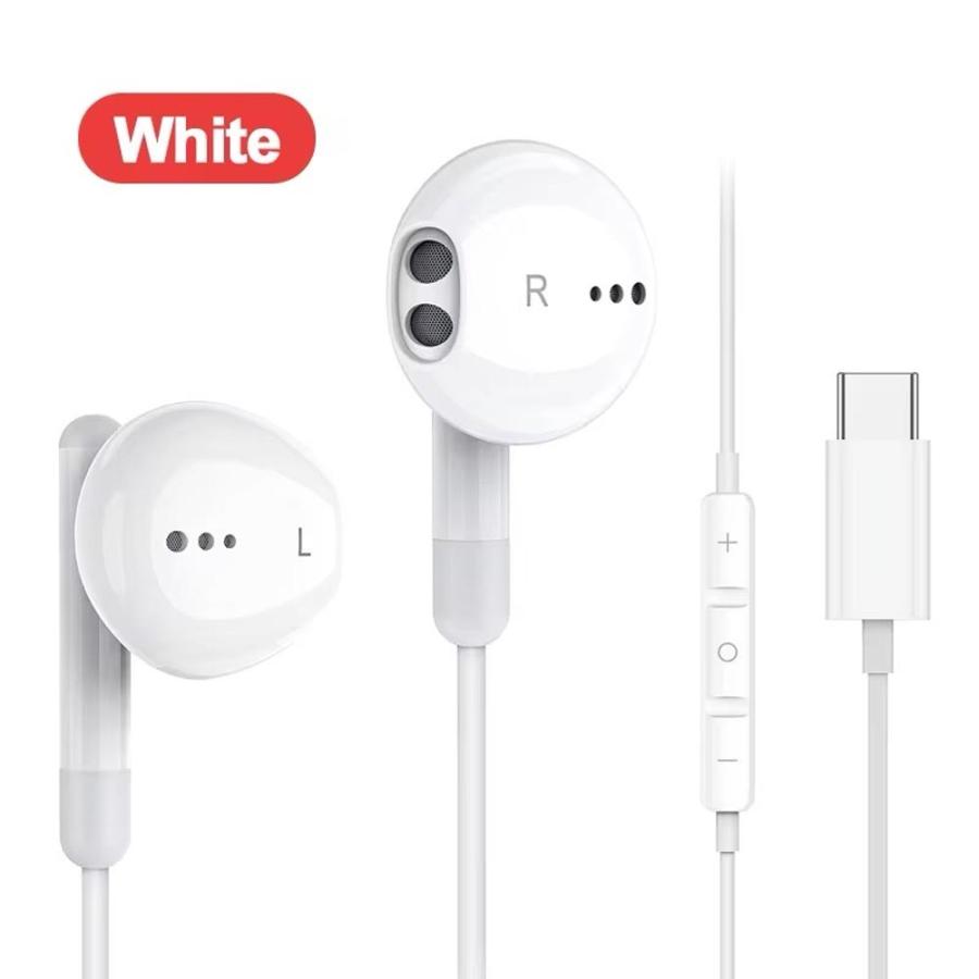 イヤホン 有線 カナル型 音量調節 Type-C タイプC iPhone16/15 対応 全