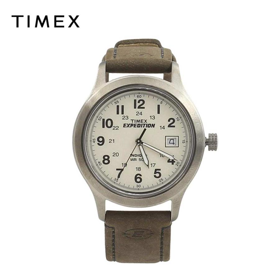 Expedition TIMEX タイメックス メンズ 腕時計 Metal Field｜ブラウン