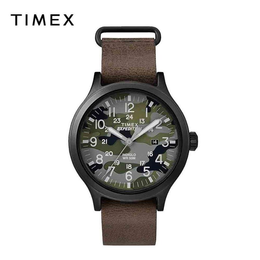 Expedition TIMEX タイメックス メンズ 腕時計 Scout 43｜ブラウン
