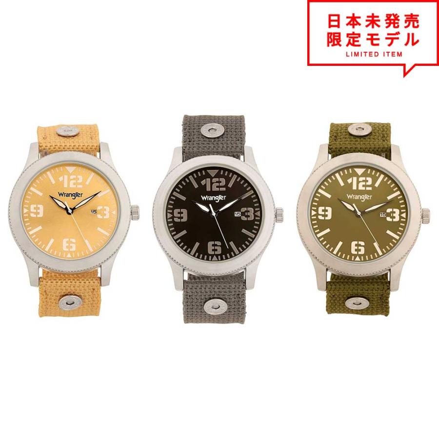 Wrangler（ラングラー） メンズ 腕時計 Western Collection タン 