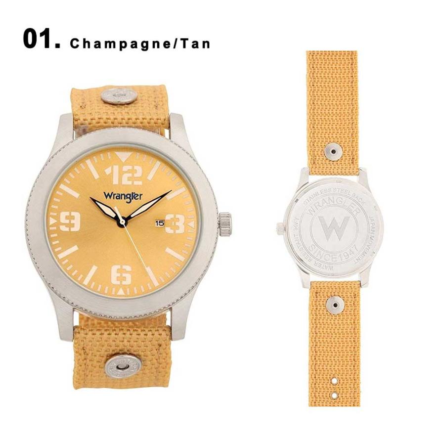 Wrangler（ラングラー） メンズ 腕時計 Western Collection タン 