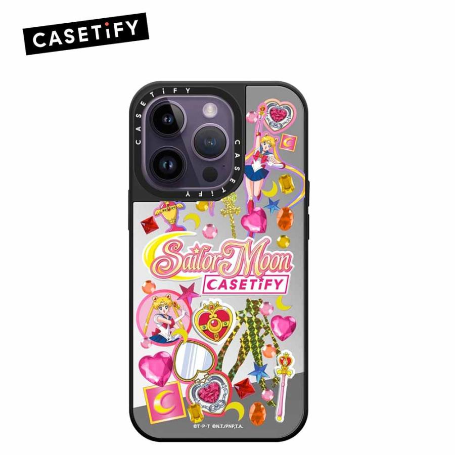 Casetify ケースティファイ 美少女戦士セーラームーン コラボ Magsafe 対応 Iphone 14 13 12 シリーズ 対応 ケース カバー ミラー シルバー 日本未発売 Case Sailormoon Mirror Smart Plaza Y ストア 通販 Yahoo ショッピング